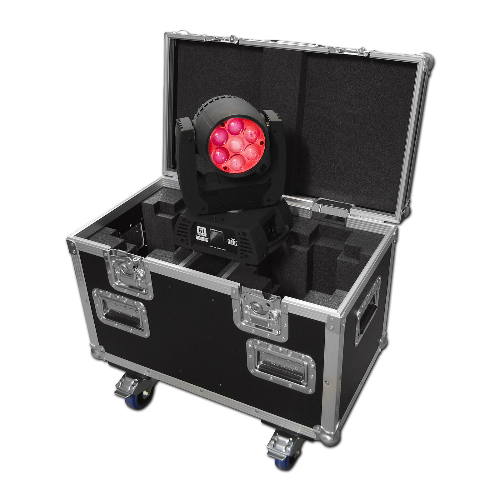 Chauvet Rogue R1 Wash Twin Moving Head Flight Case